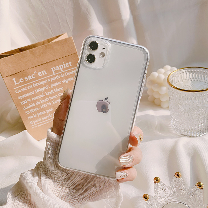 Ốp Điện Thoại TPU Trong Suốt Cho iPhone 12 / 11 / Mini / Pro / Promax / Xr / Xs / Max / Se2 / 78plus | BigBuy360 - bigbuy360.vn