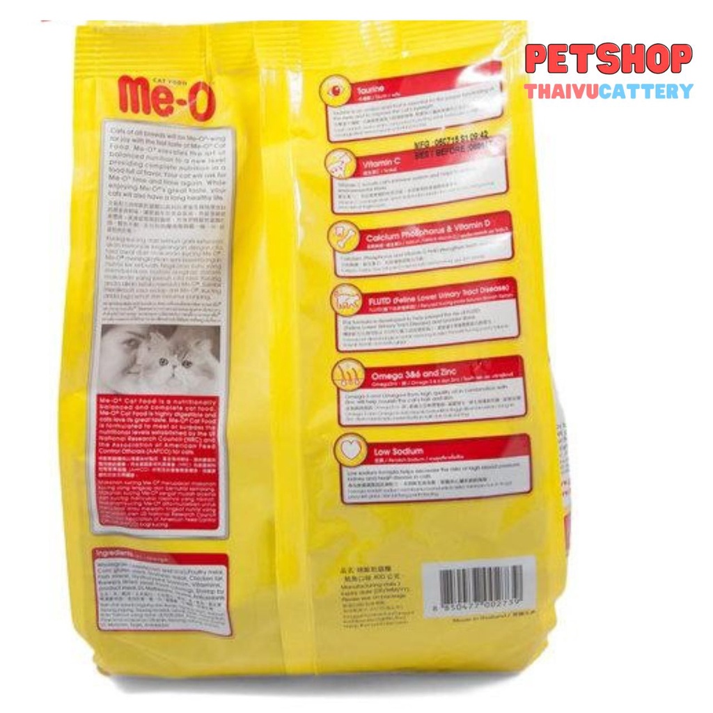 Thức Ăn Cho Mèo Mẹ Và Mèo Con Me-O Mother &amp; Baby Cat 1,1kg
