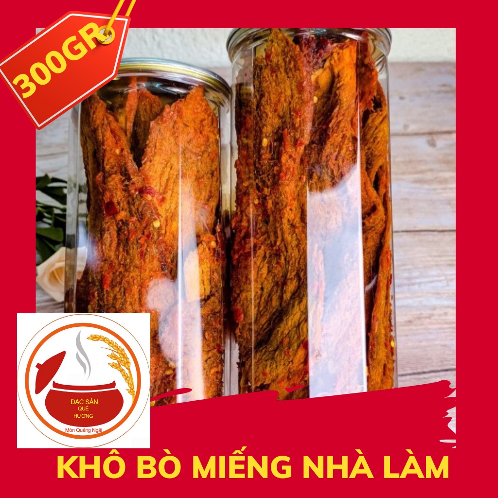 khô bò miếng 300gr giá xưởng | BigBuy360 - bigbuy360.vn