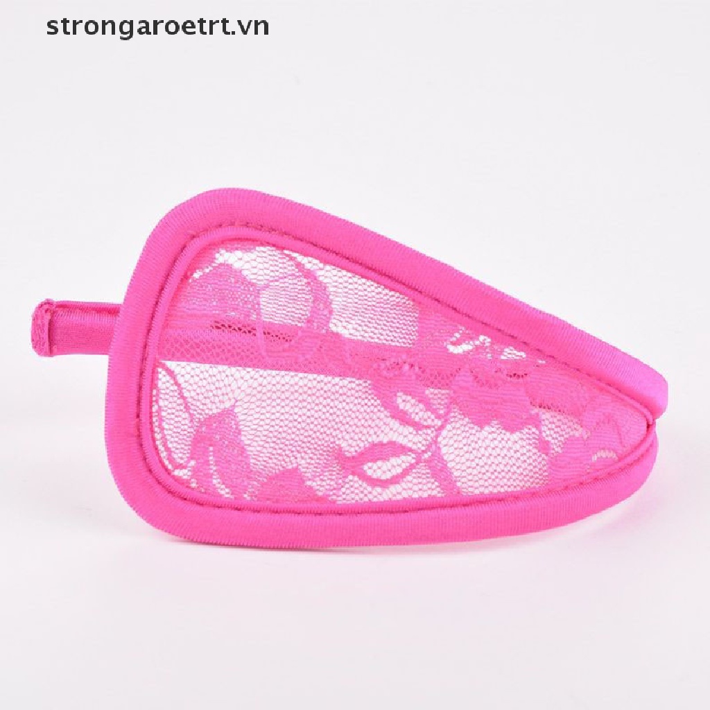 Strongaroetrt Women Sexy Invisible Underwear Lace C-String Thong Panties G-string Knickers vn
