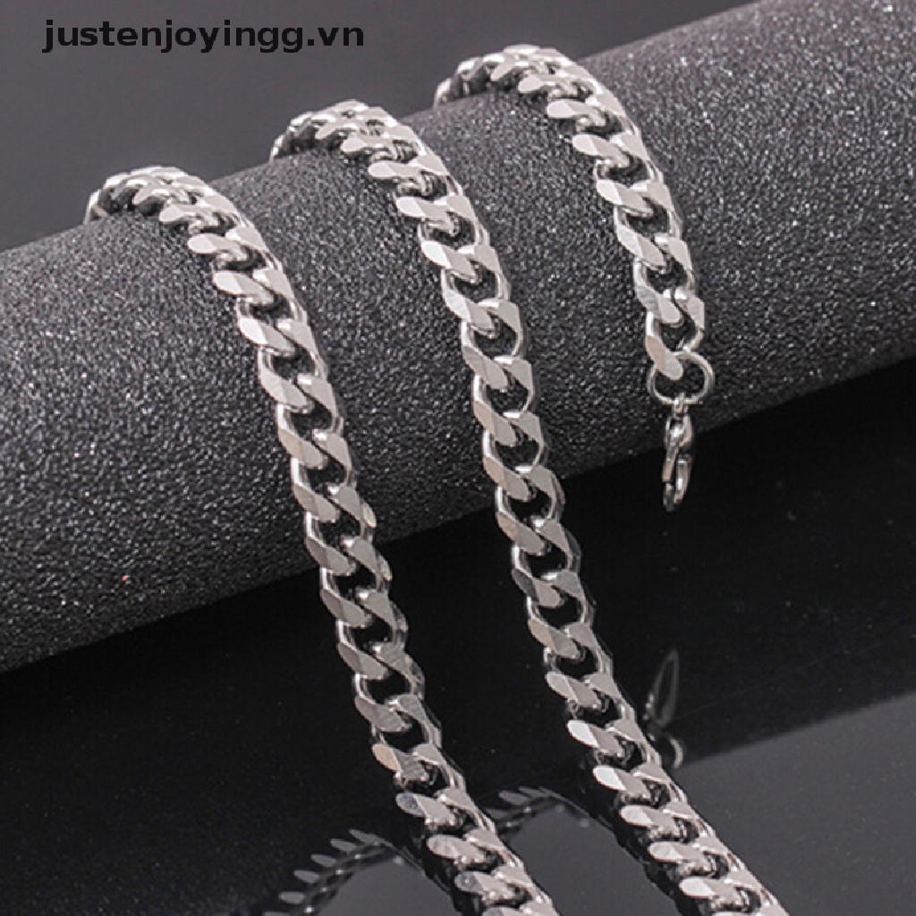 Vòng cổ Inox Phong Cách Hip Hop Thời Trang 4-6mm