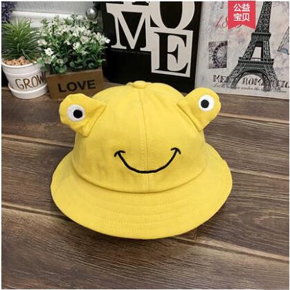 Mũ tai bèo cho bé trai và bé gái họa tiết con ếch vòng đầu 50Cm cho bé từ 2-5 tuổi 4 màu