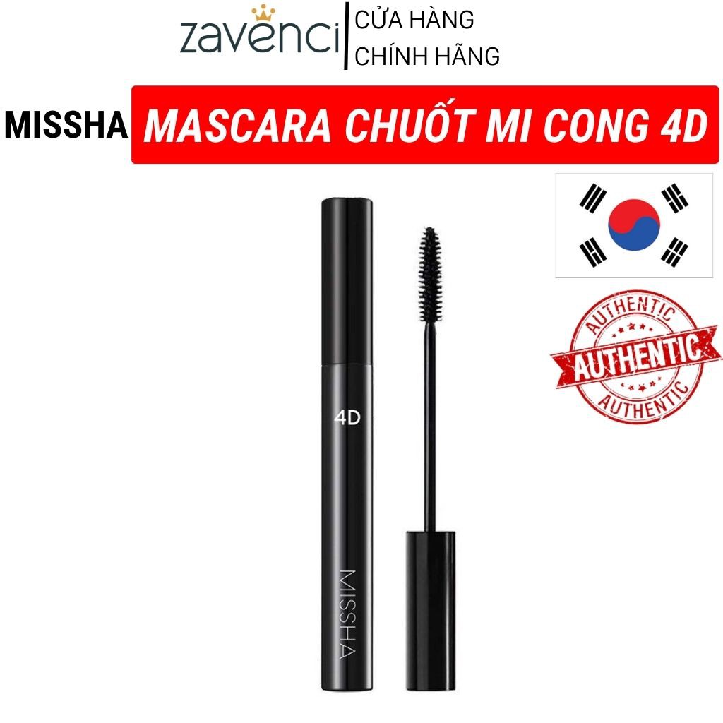 Mascara 4D Missha Chuốt Mi Làm Dày Cong Mi The Style (4D)
