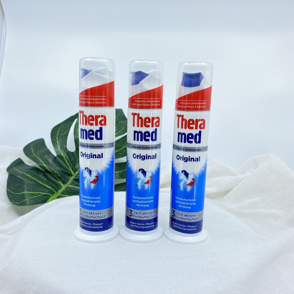 Kem đánh răng dạng ống Thera Med- Hàng đức chuẩn