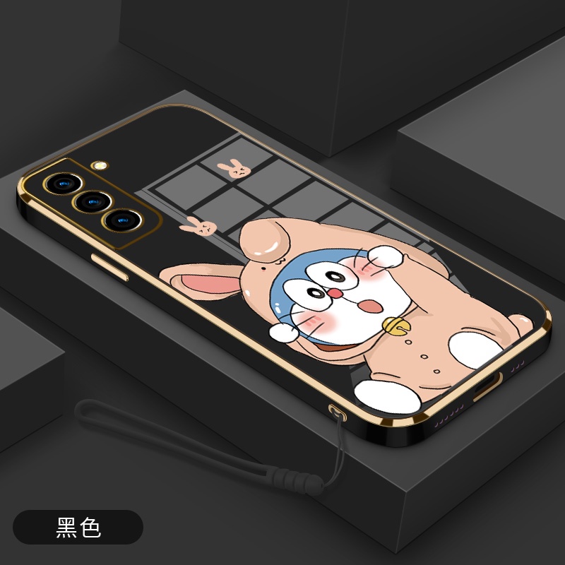 Ốp Điện Thoại Cao Su Mềm Hình Doraemon Cho Samsung S21 S21 FE S21PLUS S21 ULTRA S22 S22 ULTRA S22 PLUS