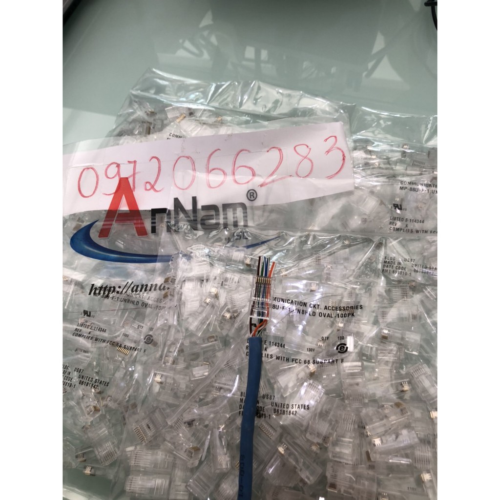 combo kìm bấm mạng xuyên thấu và 1 túi 100 hạt mạng xuyên thấu | BigBuy360 - bigbuy360.vn