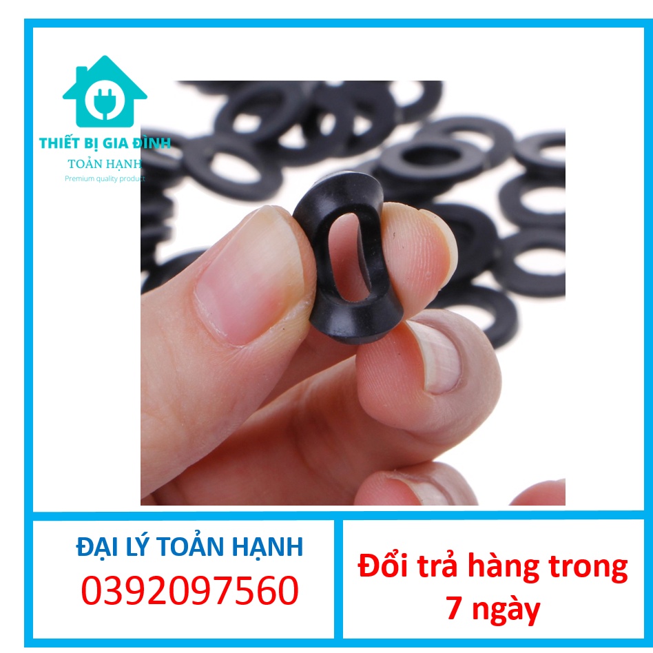 Gía rẻ_Gioăng cao su, vòng đệm cao su đầu dây sen, dây xịt, dây cấp nước... phi 17_ĐẠI LÝ TOẢN HẠNH