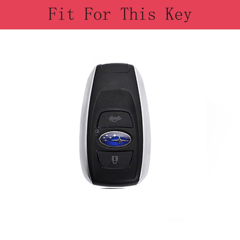 Vỏ Bảo Vệ Chìa Khóa Xe Hơi Subaru OutBack Forester XV WRX BRZ Bằng Hợp Kim Kẽm Ốp
