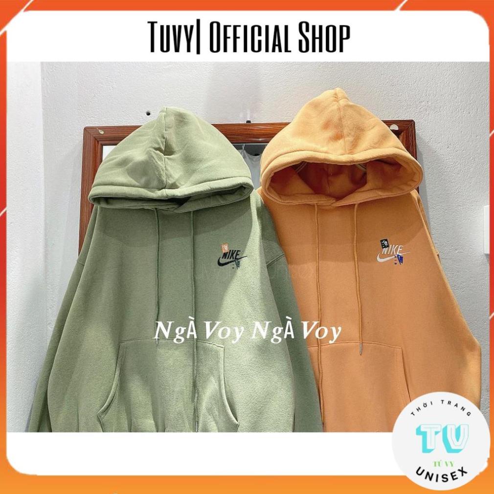 Hoodie Nam Nữ TUVYSHOP  ÁO HOODIE 3 LOGO NK SIÊU HOT | 5 MÀU MỚI Nỉ Có Mữ Unisex Form Rộng Dày Ấm Tay Dài Nhiều Màu