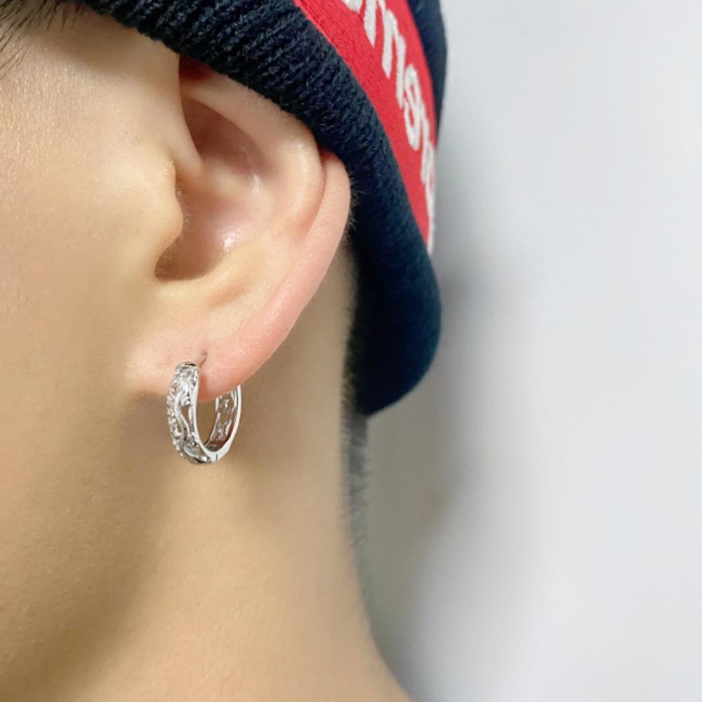 Bông Tai Hình Rồng Phong Cách Hip Hop Thời Trang Cho Nữ