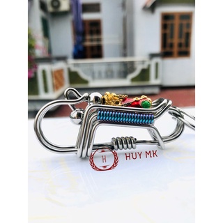 móc khóa thủ công tỳ hưu đỏ