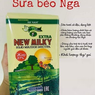 Sữa Béo New Milky - Nội địa Nga túi 1Kg