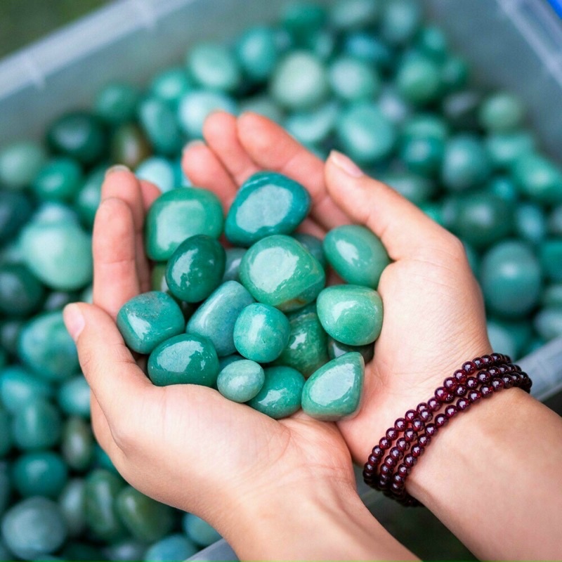 100g Vụn Đá Tự Nhiên đủ màu Trấn Trạch Đổ móng chôn móng Rải nền Bể cá