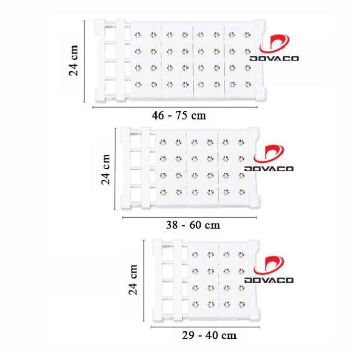 Kệ chia ngăn tủ, Kệ nhà bếp, Kệ nhà tắm, Kệ giày siêu tiện lợi không cần khoan bắt vít
