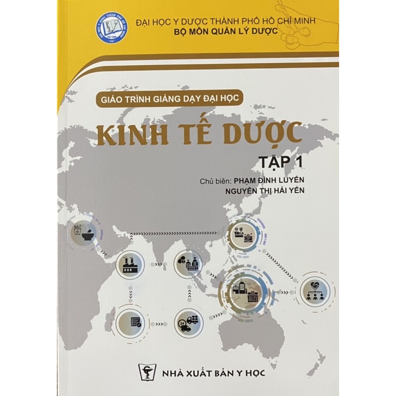 Sách - Trọn bộ Kinh tế dược tập 1 và 2