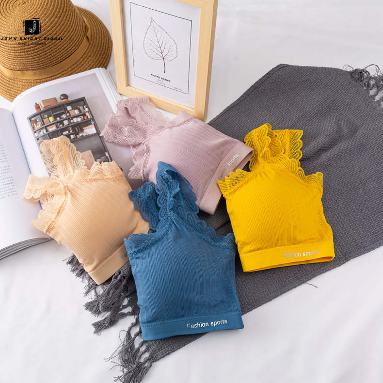 JKG Sexy Lace Bra Wirelss Padded Underwear Push Up Bras Korean Style | BigBuy360 - bigbuy360.vn