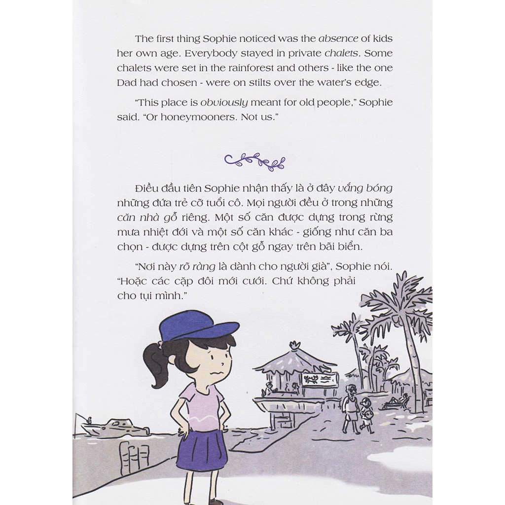 Sách - Bài Học Về Lòng Biết Ơn - Khoảnh Khắc Thật Lòng Của Sophie (Song Ngữ Anh - Việt)