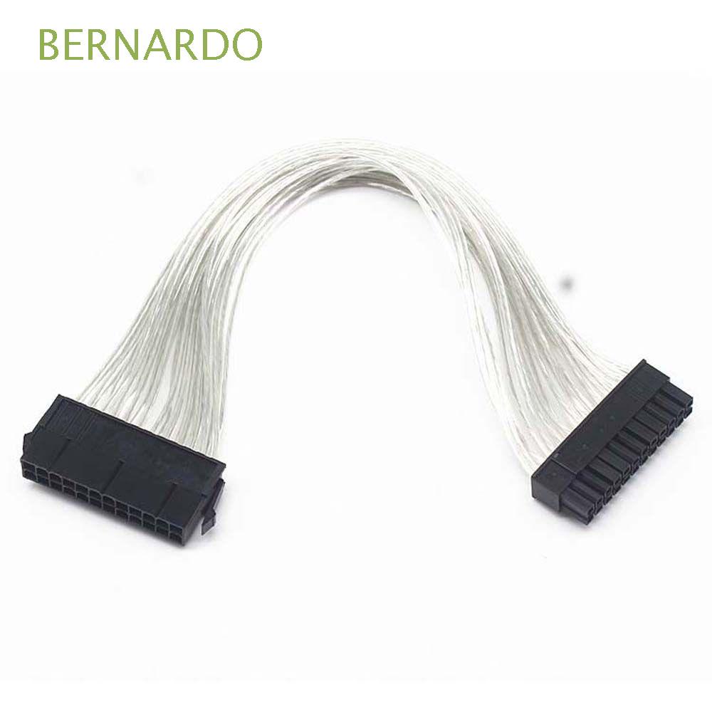 Dây cáp nguồn mở rộng BERNARDO 30cm PSU nối dài cho máy tính đầu cắm sang ổ cắm 24 Pin 20+4Pin