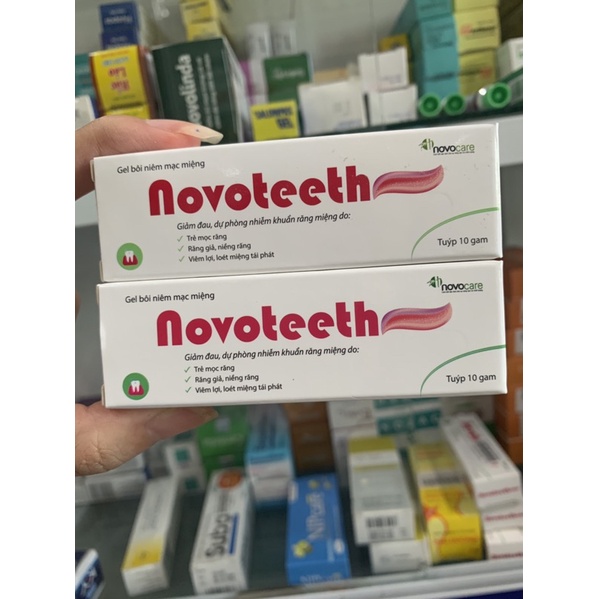 Novoteeth - Gel bôi niêm mạc miệng