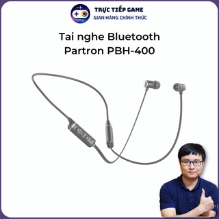 Tai nghe Bluetooth Partron PBH-400 Chip Âm Thanh APT-X CVC-2-MIC Kết Nối Cùng Lúc 2 Thiết Bị - TTGSHOP