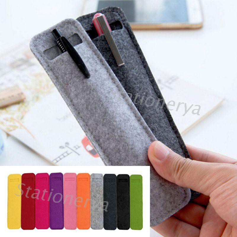 Túi đựng bảo vệ bút bằng vải nỉ thích hợp làm quà tặng