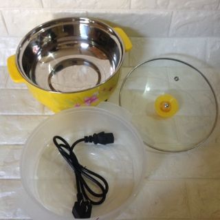 Nồi lẩu mini kèm xửng hấp .