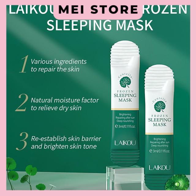 Mặt nạ LaiKou Collagen Centella Frozen Sleeping Mask - Hộp 20 Gói