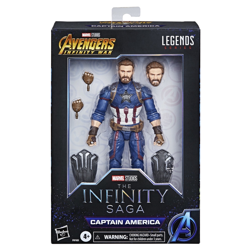 Captain America Mô hình Hasbro ϟ Marvel Legends Series 6-inch ϟ Infinity Saga - Walmart Exclusive