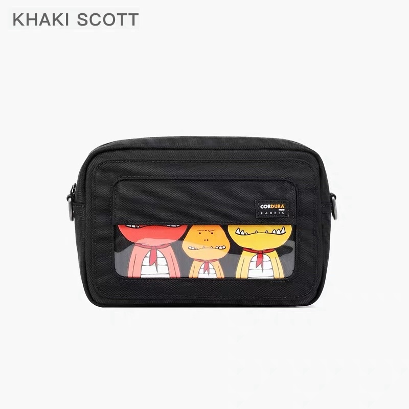 Túi đeo chéo Khaki Scott chính hãng Condura