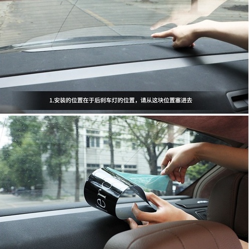 Tem Decal Acrylic Dán Đèn Phanh Kính Sau Xe Mercedes - Benz A-Class, C-Class, G-Class Cực Kỳ Độc Đáo