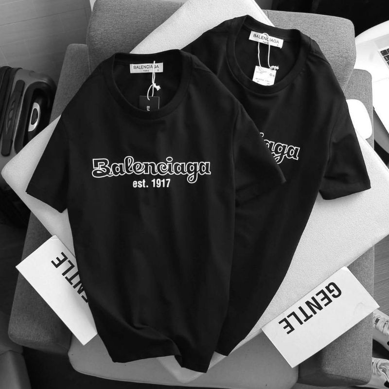 Áo phông unisex Balenciaga đủ size S-4XL,5XL,6XL bigsize < 130kg