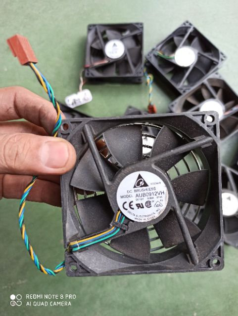 Quạt Delta, foxcom 12v 0.6A , vuông 9cm dày 2cm chuyên dùng cho Vga và Pc