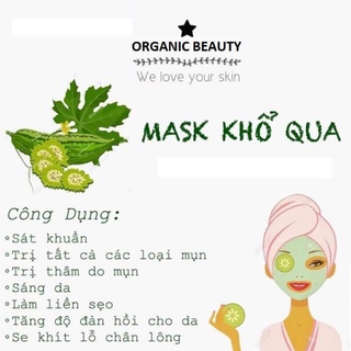 100g BỘT KHỔ QUA ngăn ngừa mụn thải độc cho da dưỡng da mịn màng