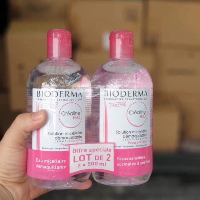 Tẩy trang Hồng ( Bio 500ml)