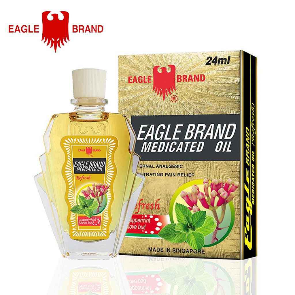 Dầu Xanh Con Ó Eagle Brand 24ml – Mỹ