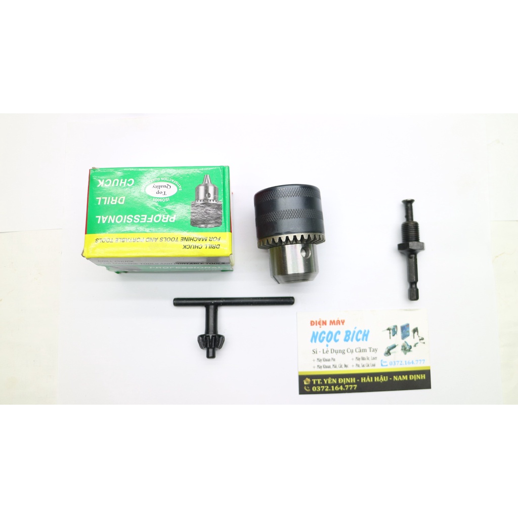 Đầu chuyển bắt vít sang khoan loại 13mm tiện lợi (kèm chuôi lục giác nhỏ)