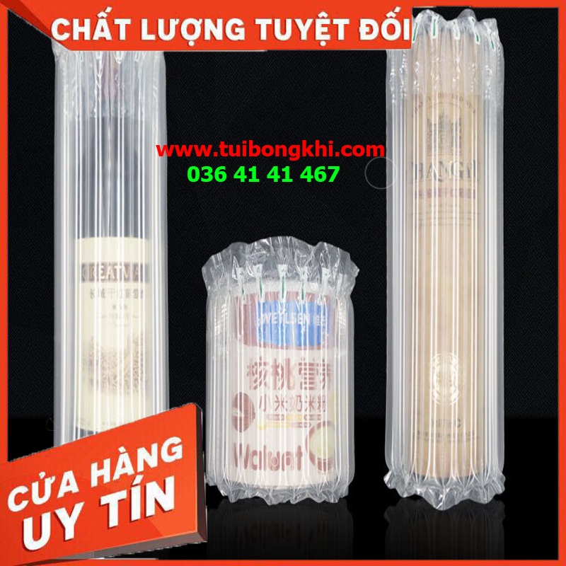 Cột khí chống sốc bọc hàng vận chuyển, đệm hơi đóng gói hàng dễ vỡ