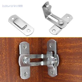 Chốt cửa kiểu trượt xoay góc 90 độ chất liệu inox cao cấp cho cửa đi/tủ
