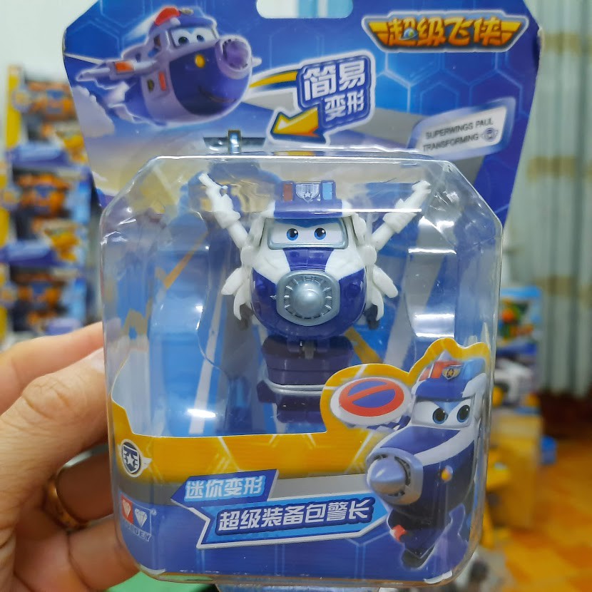 Đồ chơi super wings máy bay siêu cấp mini Jett, Paul, Dizzy, Donnie, Astra, Mira mô hình cỡ nhỏ 1 chiếc đồ chơi trẻ em