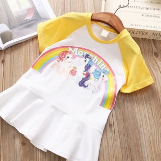 VÁY PONY CẦU VỒNG BÉ GÁI