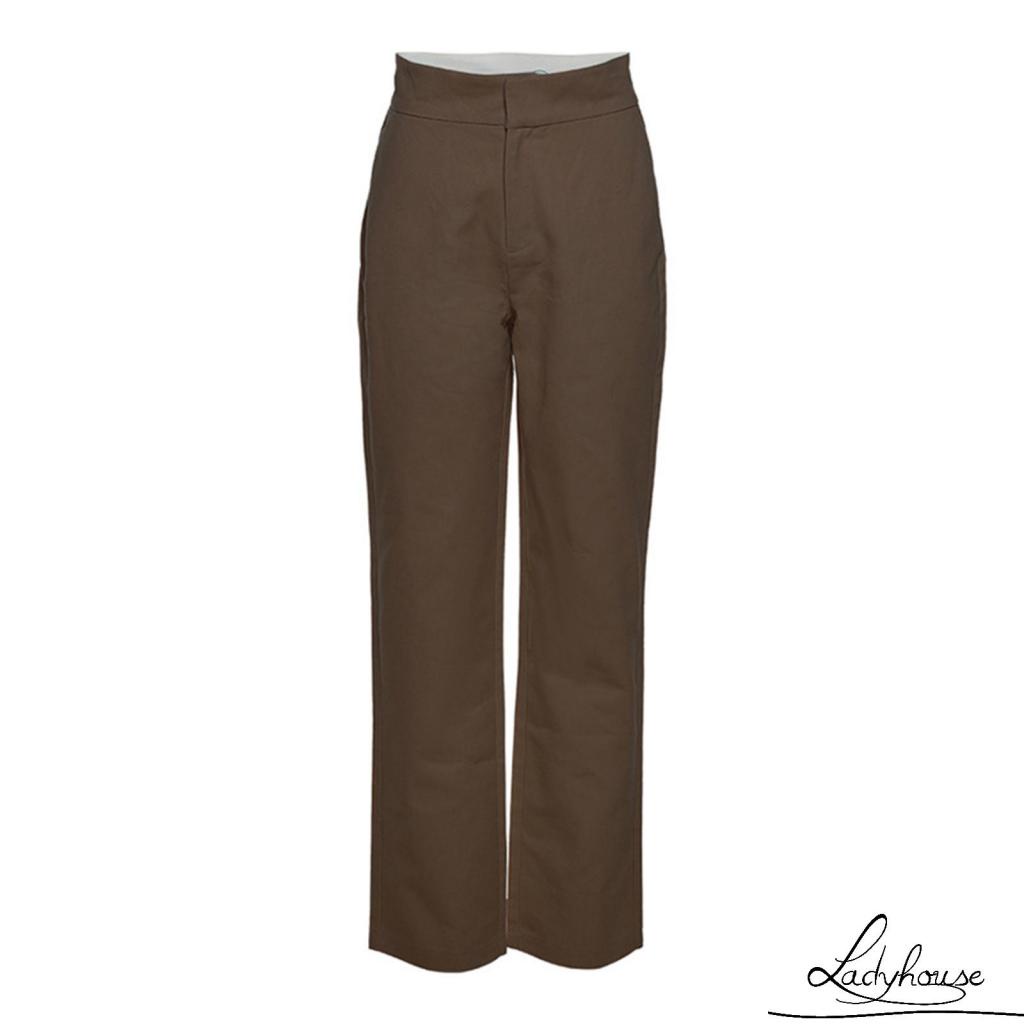 Quần Dài Thể Thao Lưng Thấp Có Túi Màu Sắc Độc Đáo Cho Nữ