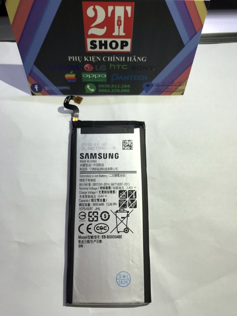 PIN GALAXY S7 EDGE CHÍNH HÃNG, DUNG LƯỢNG 3600MAH, EB-BG935ABE