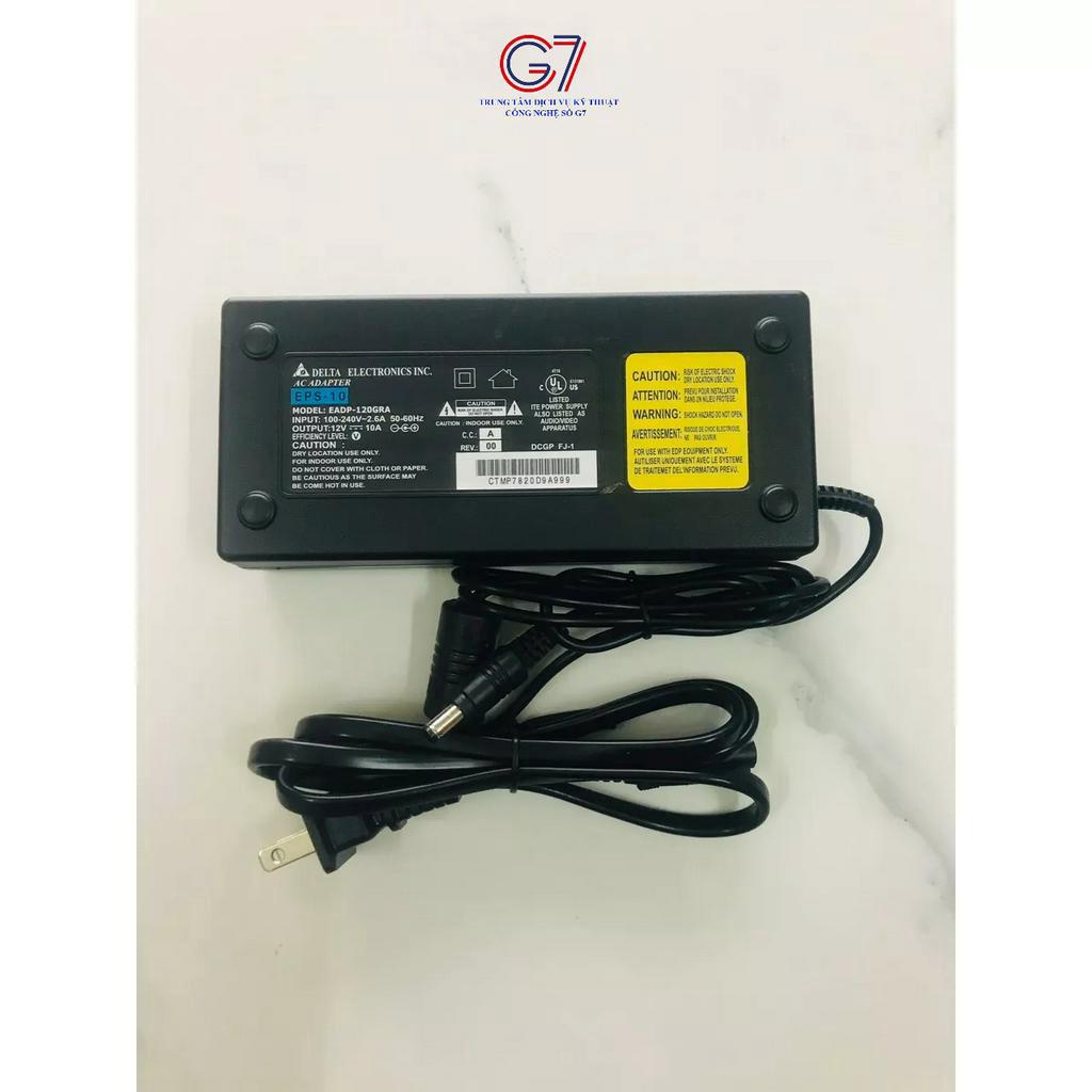 Nguồn 12v 10a DELTA xịn - Adapter 12v 10a DELTA chính hãng