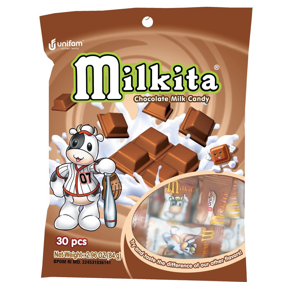 KẸO SỮA MIKITA GÓI ĐỦ VỊ - 84g(30 cái)