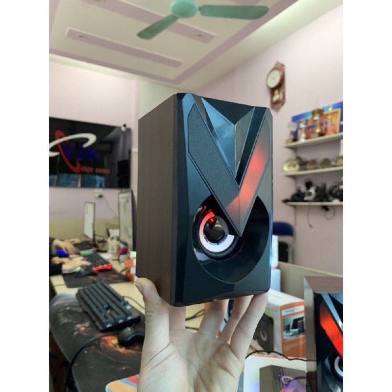 Loa để bàn dành cho máy tính Laptop loại to 2.0 Âm Thanh Ấm MVT Store 1050