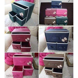 Tủ vải đồ lót 3 ngăn