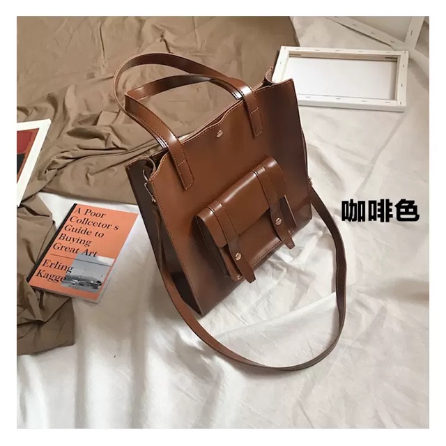 Túi da nam nữ đeo chéo, cầm tay vintage thời trang