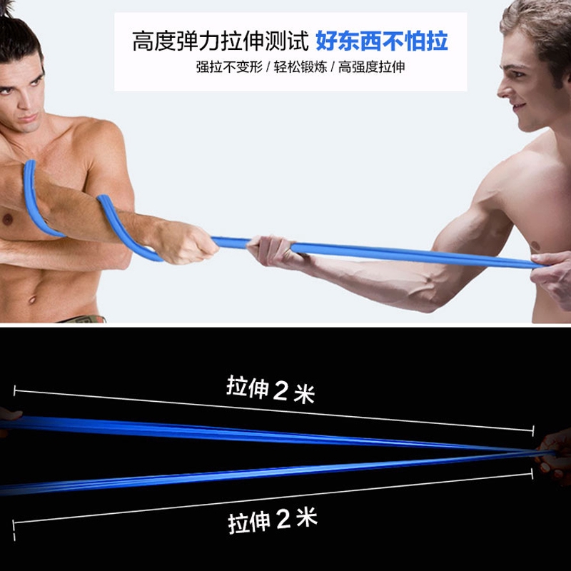 Dây Cao Su Co Giãn 1.5m Kháng Lực Tốt Dùng Tập yoga / gym