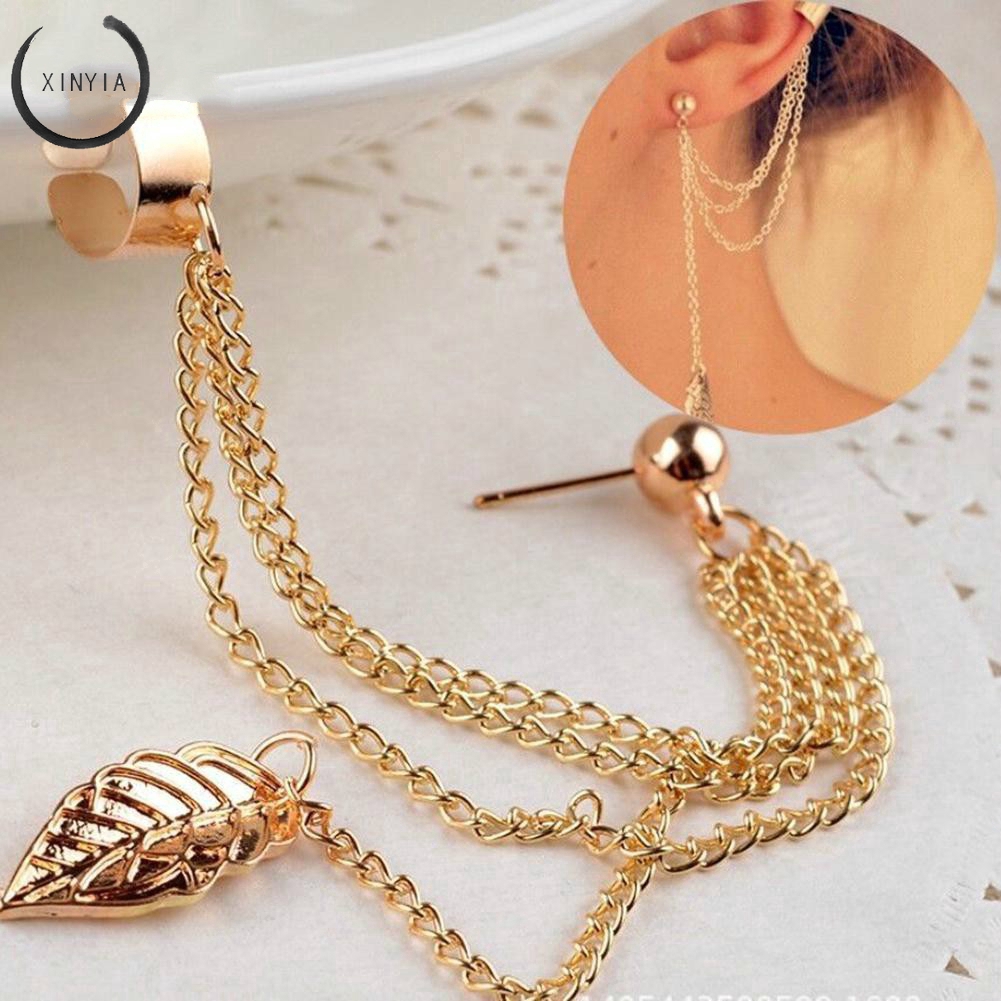 Đôi Bông Tai Hợp Kim Họa Tiết Hình Học Thời Trang Cho Nữ