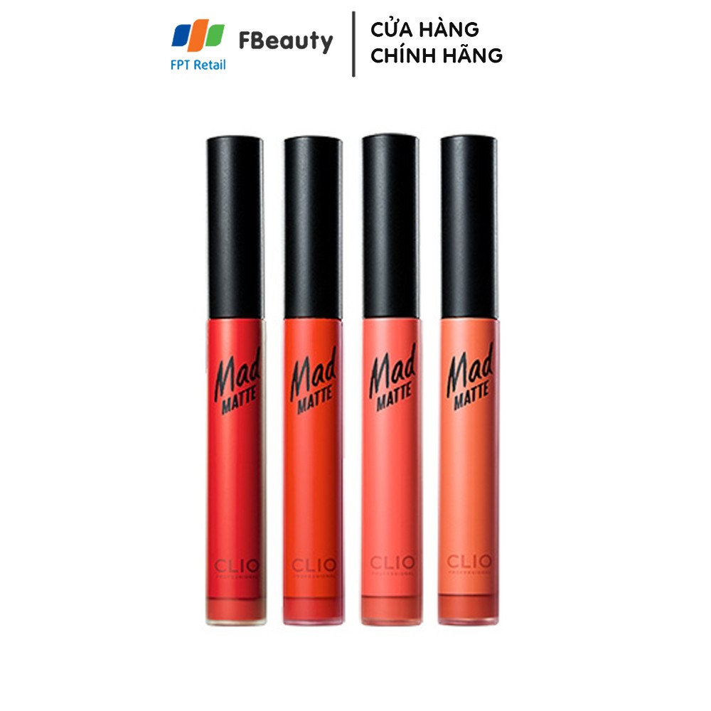 Son Nước Clio Mad Matte Liquid Lips 5ml